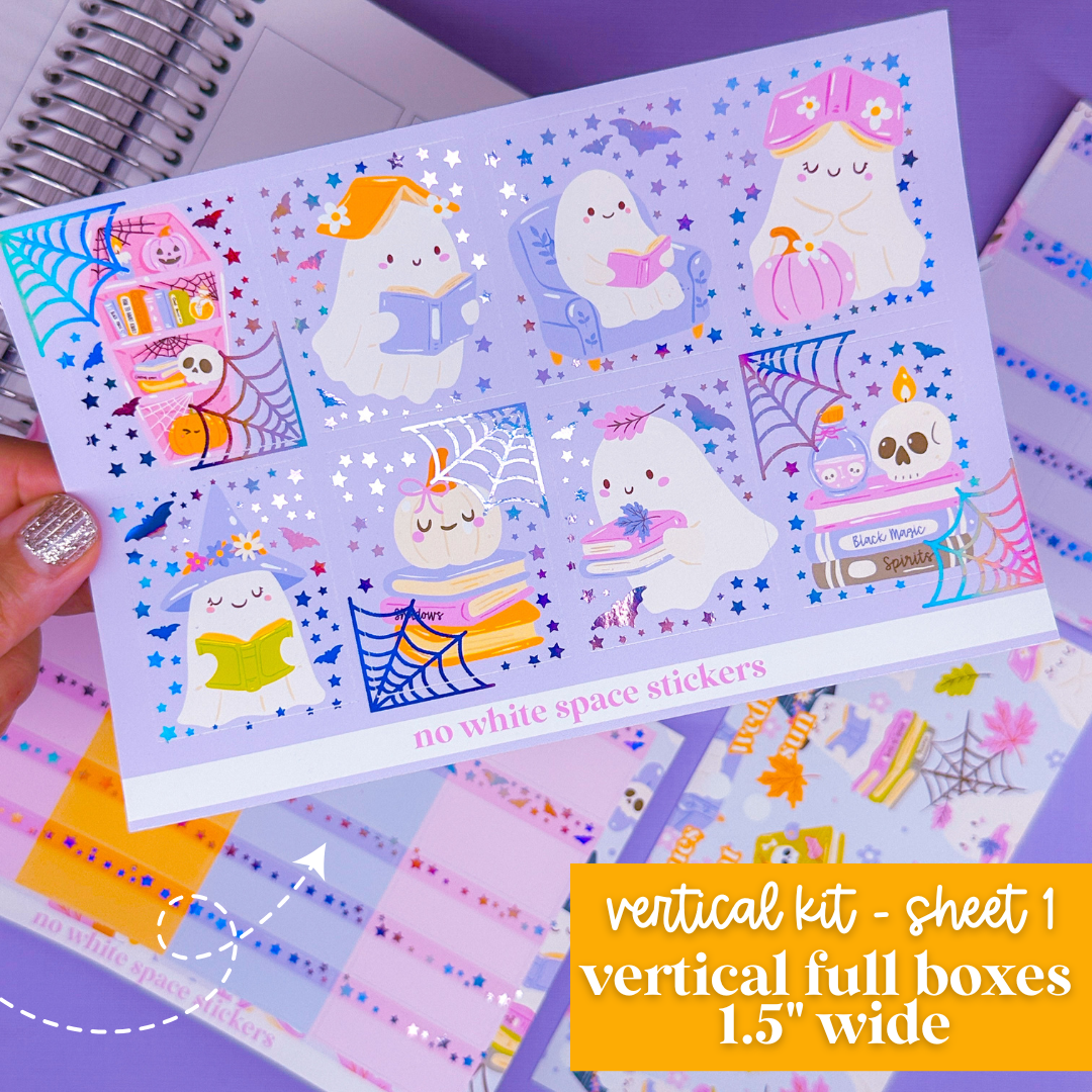 *LIMITED TIME ONLY* FOILED Collection - BOooOoKISH Ghosts