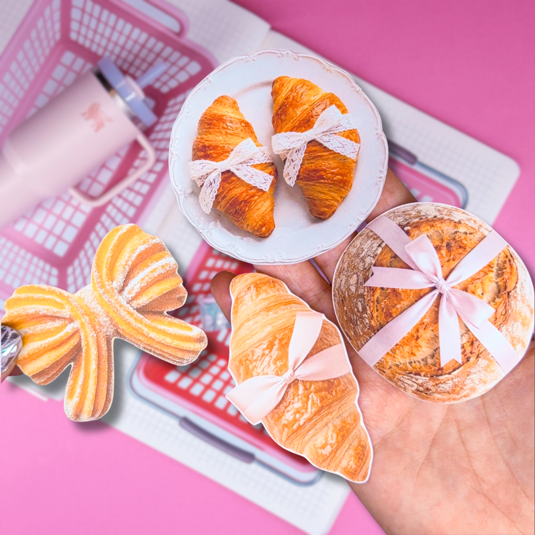Journaling Paper Sticker - Coquette Pastries