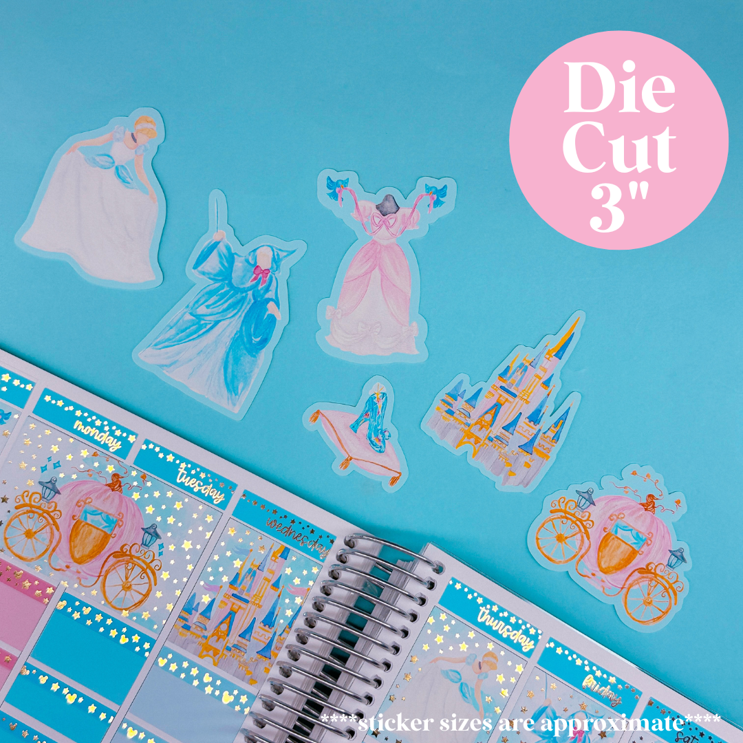 *LIMITED TIME ONLY* Paper Sticker EXTRAS - Cinderella