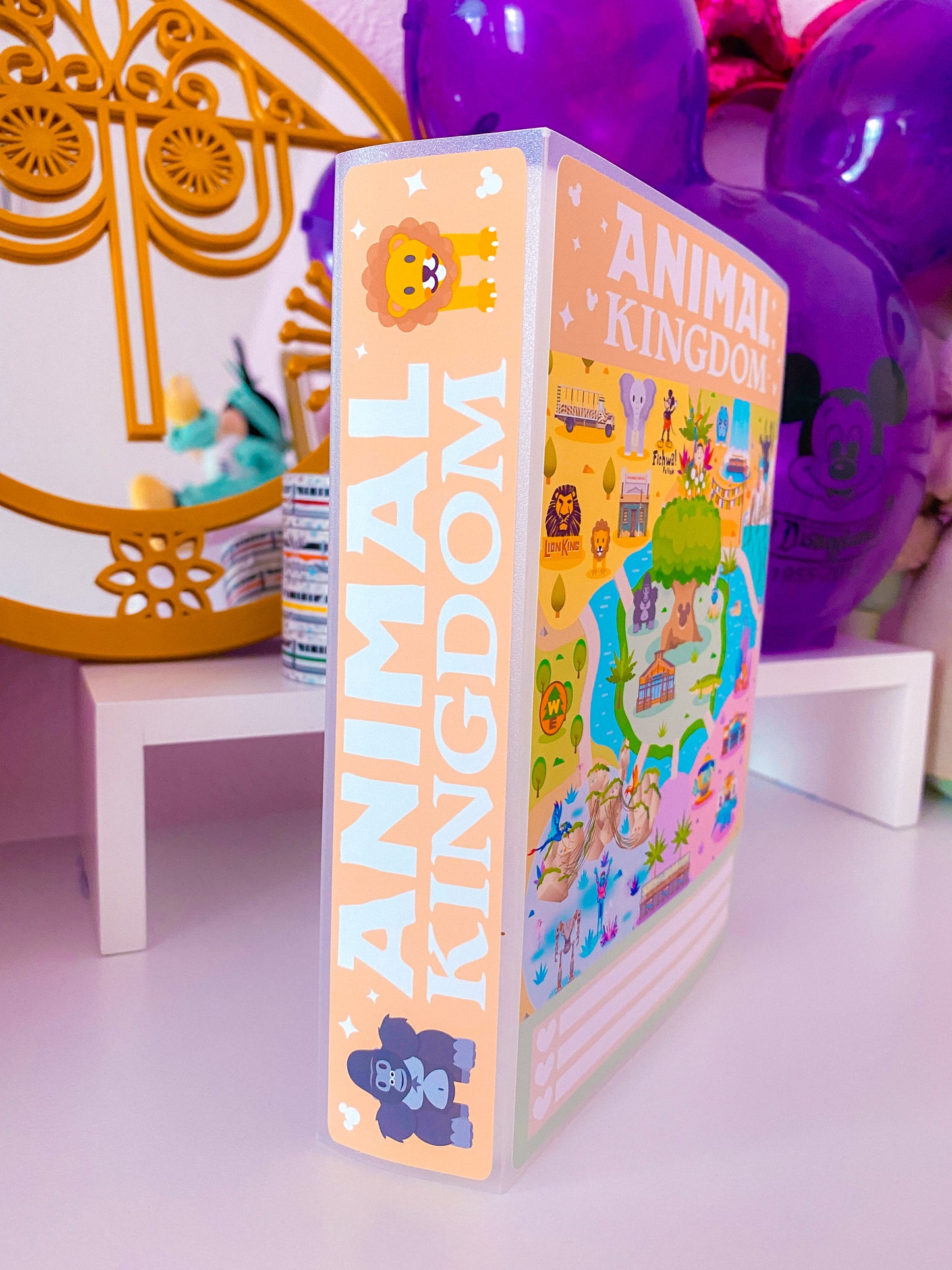 5x7 Sticker / Photo Album - Park Maps