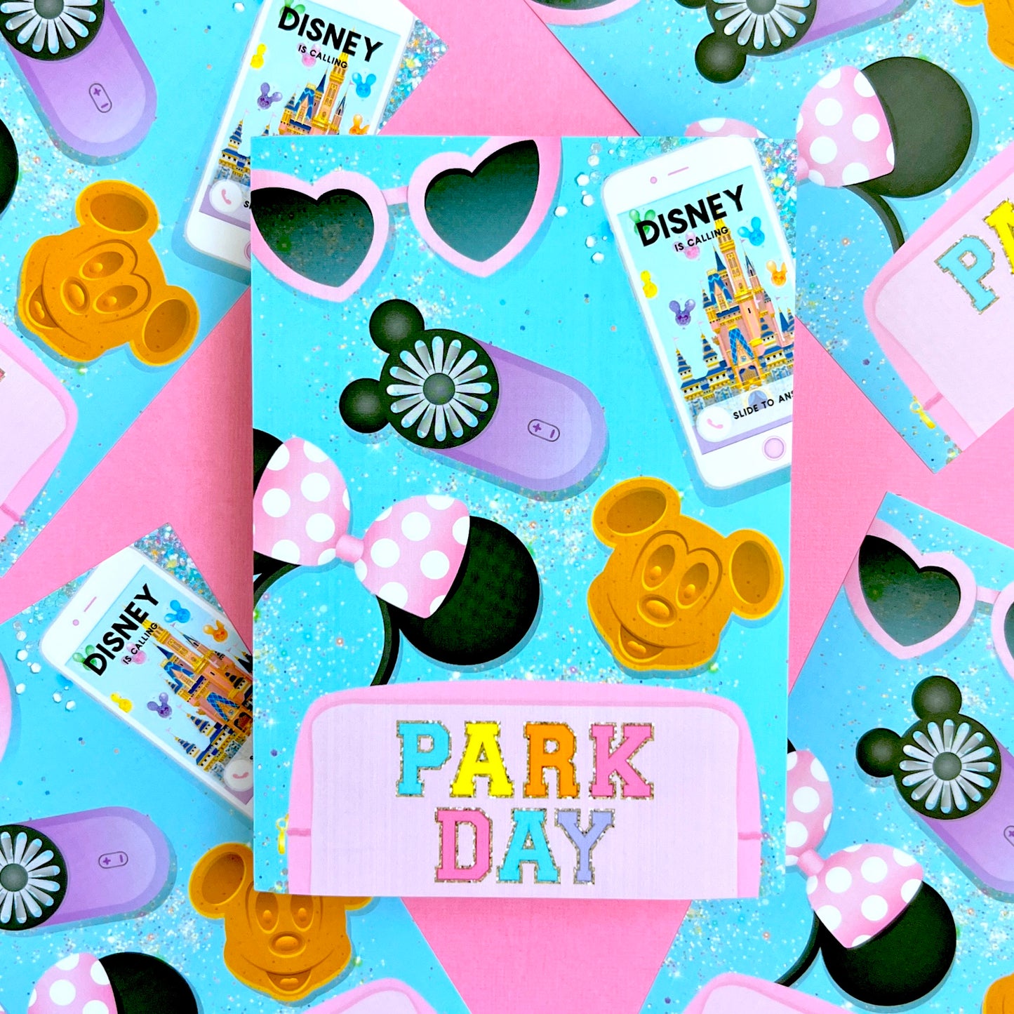 *DIGITAL DOWNLOAD ONLY* Original Flatlay 5x7 - Magic Kingdom