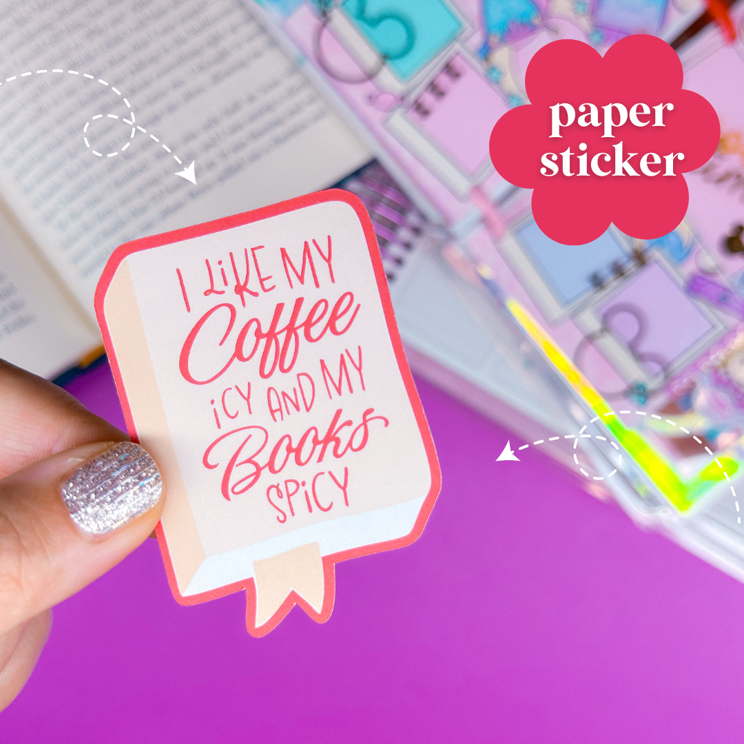 Journaling Paper Sticker - Book Styles