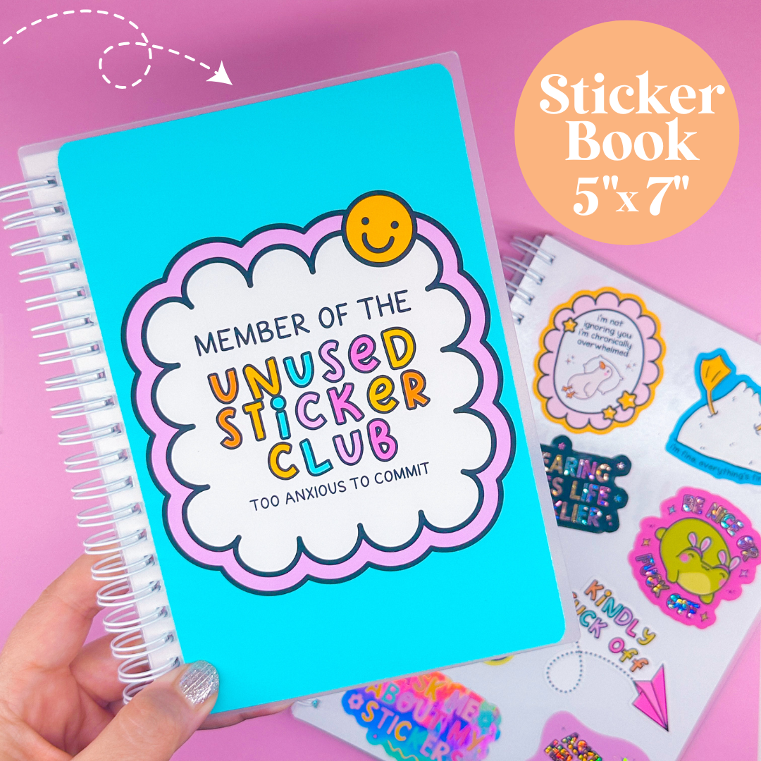 Sticker Storage (UNUSED STICKER CLUB) - 5x7 and 4x6 sizes!