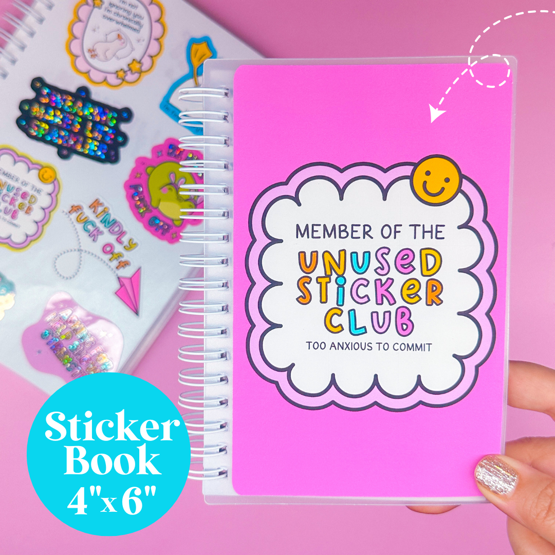 Sticker Storage (UNUSED STICKER CLUB) - 5x7 and 4x6 sizes!