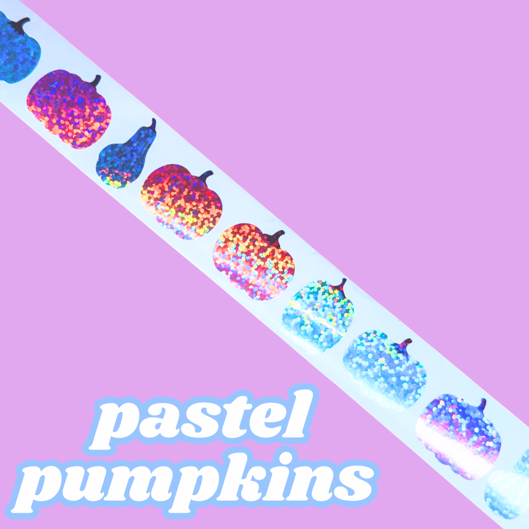 JUNK JOURNAL - FALL Roll Stickers (4" to 6" each)