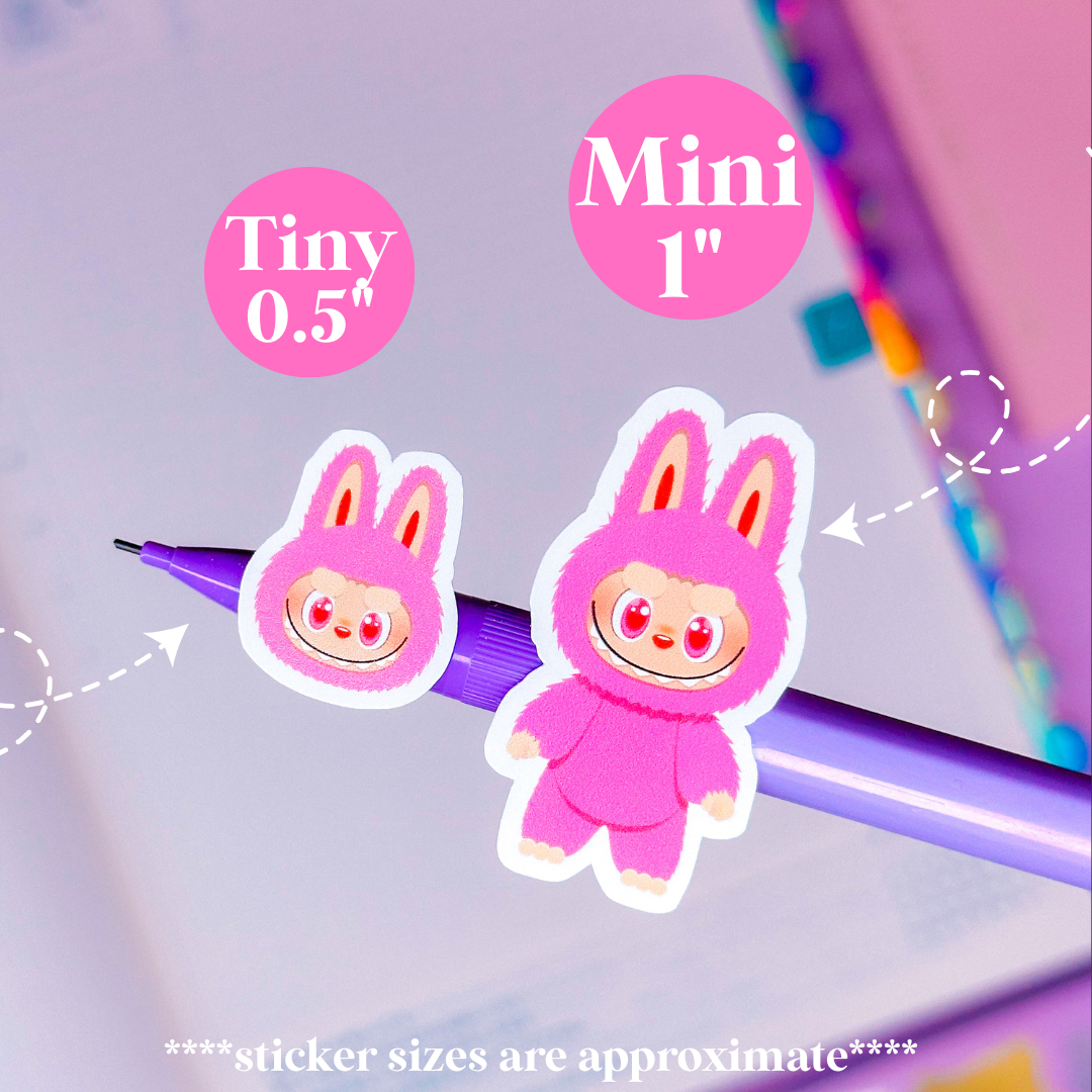 Paper Deco Stickers - Lil' Rainbow Bubus