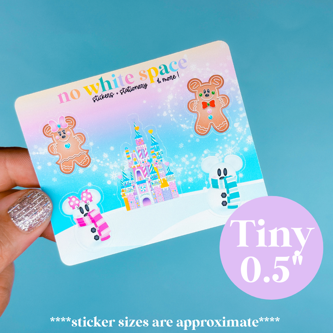 *LIMITED TIME ONLY* Paper Sticker EXTRAS - Candy Castle