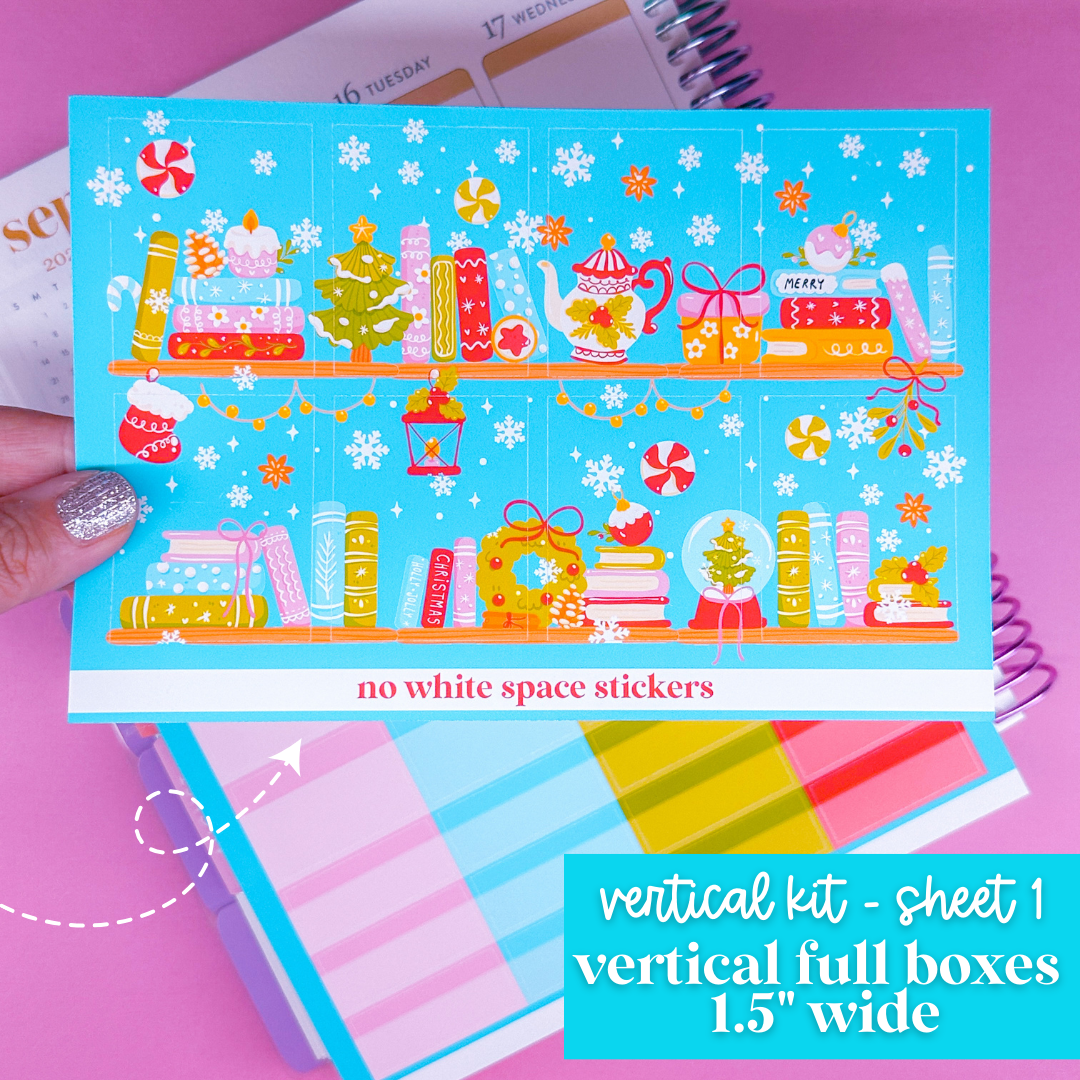 Weekly Kit Collection - Holiday Bookshelf