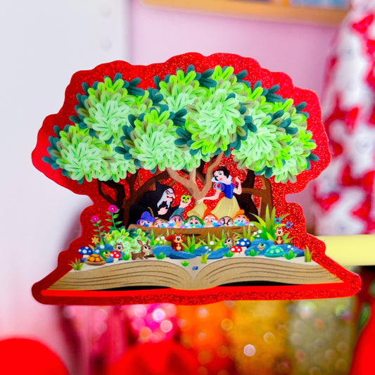Waterproof Sticker - (Snow White) Storybook