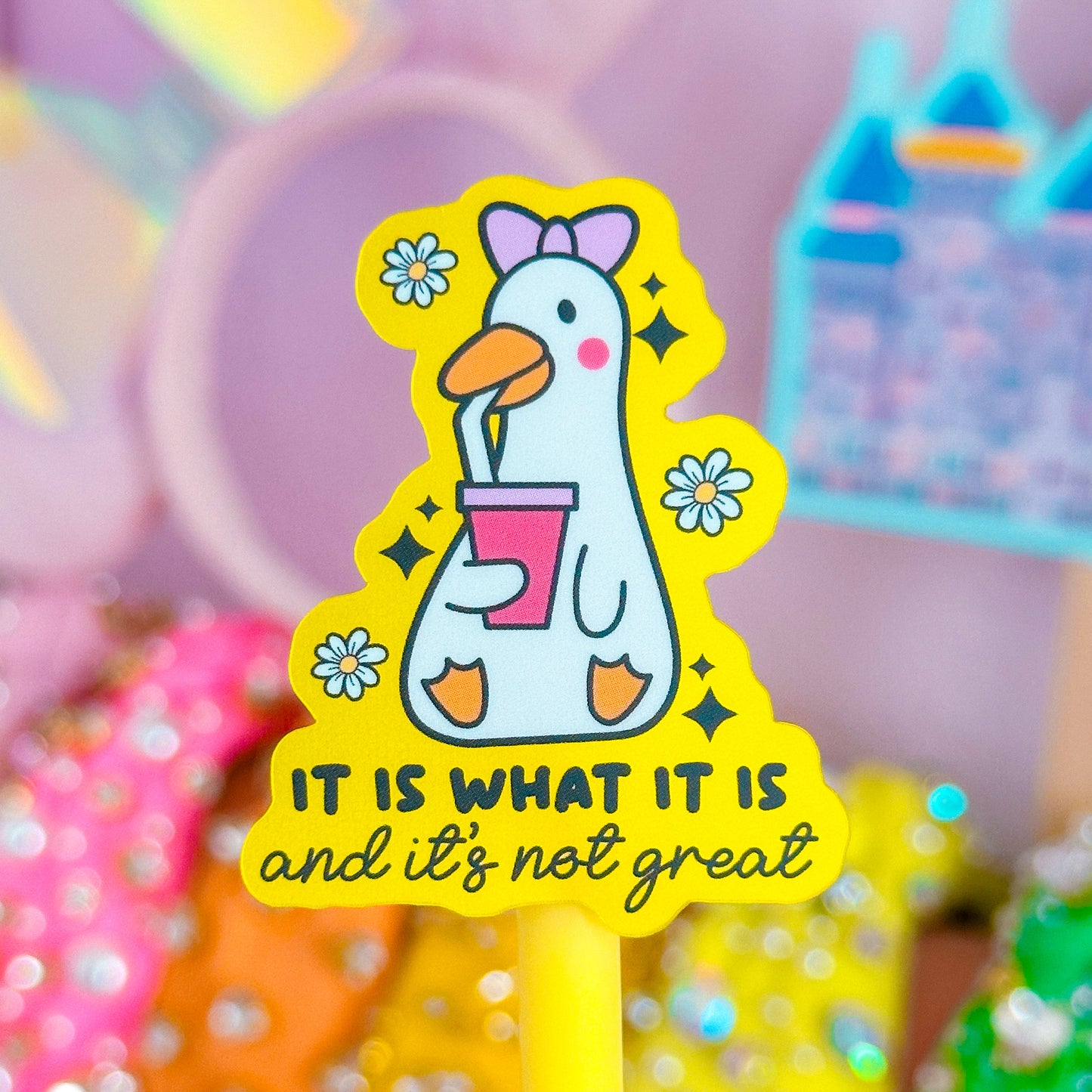 Waterproof Sticker - It's NOT GREAT Goose