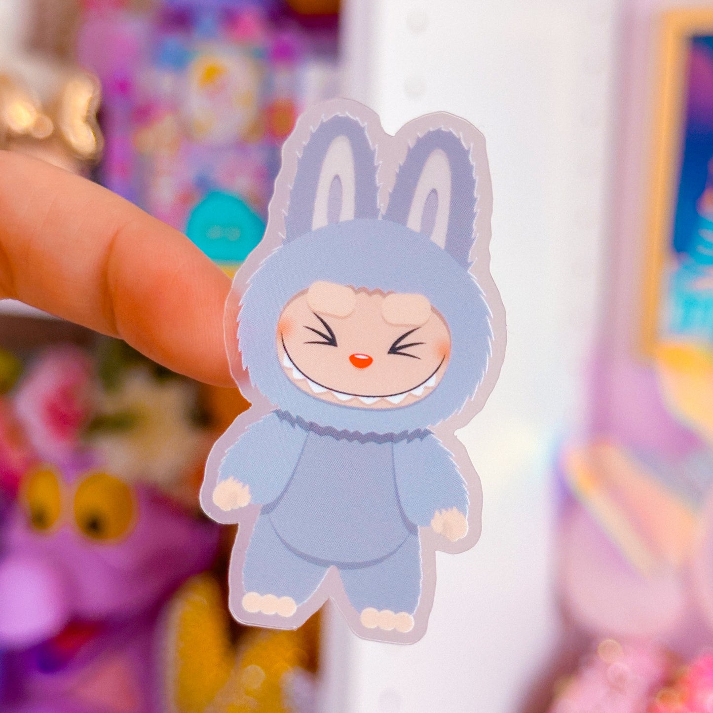 Waterproof Sticker - Lil' Grey Bubu Monster