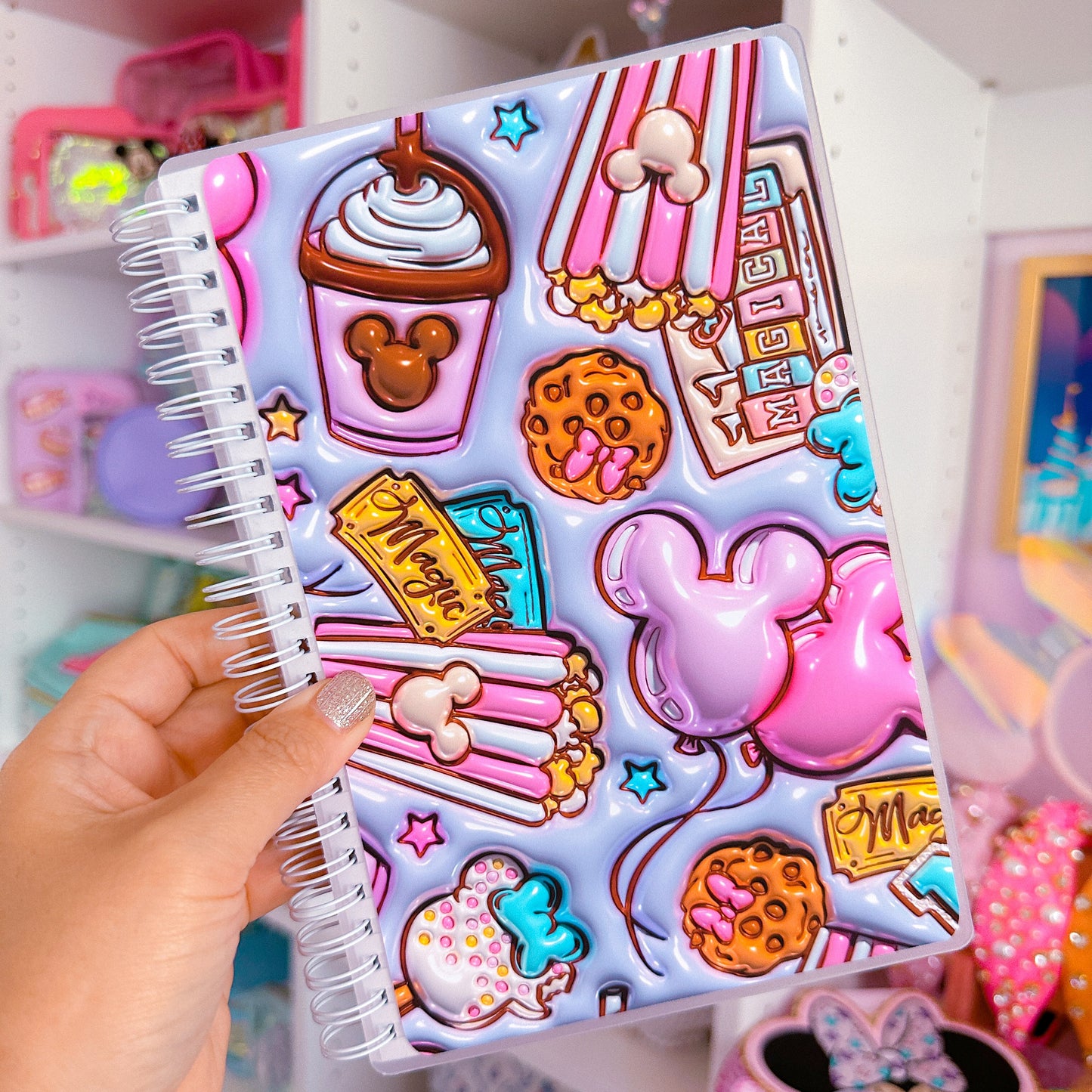 Reusable Sticker Book - A5 SIZE - 3D Magic