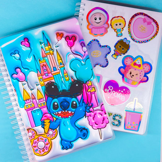 Reusable Sticker Book - A5 SIZE  - 626 Park Day