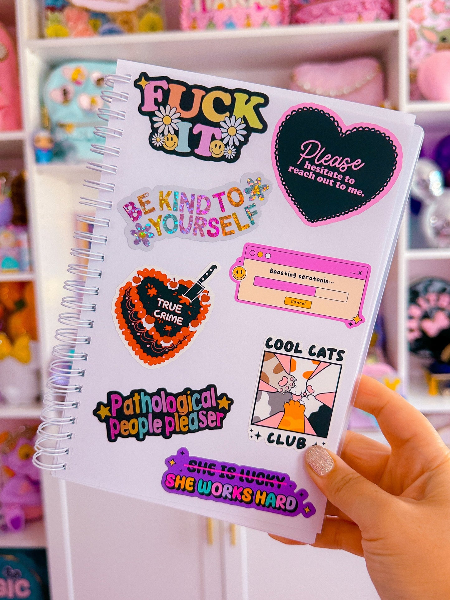 Waterproof Sticker - Boosting Serotonin