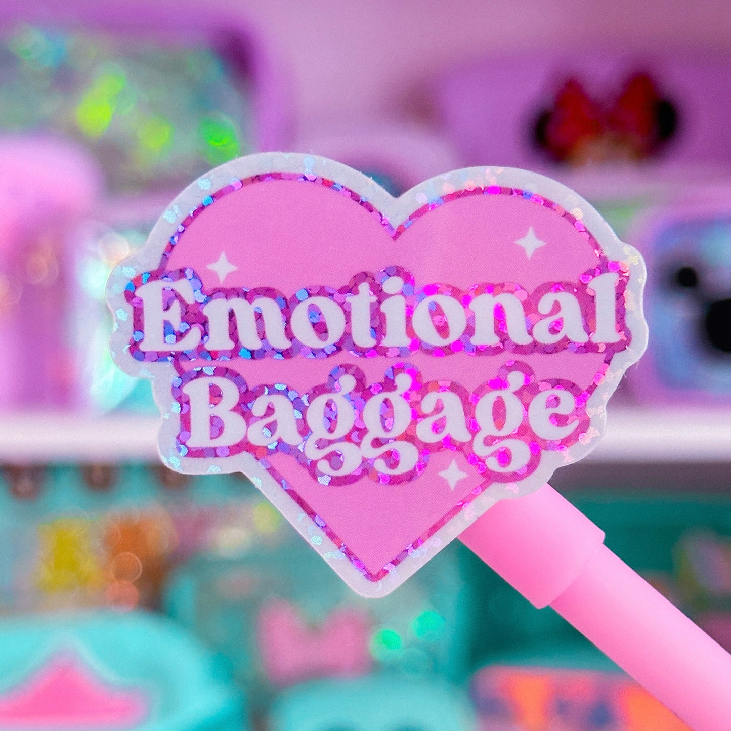Waterproof Sticker - Emotional Baggage