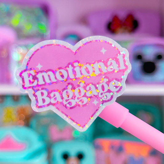 Waterproof Sticker - Emotional Baggage