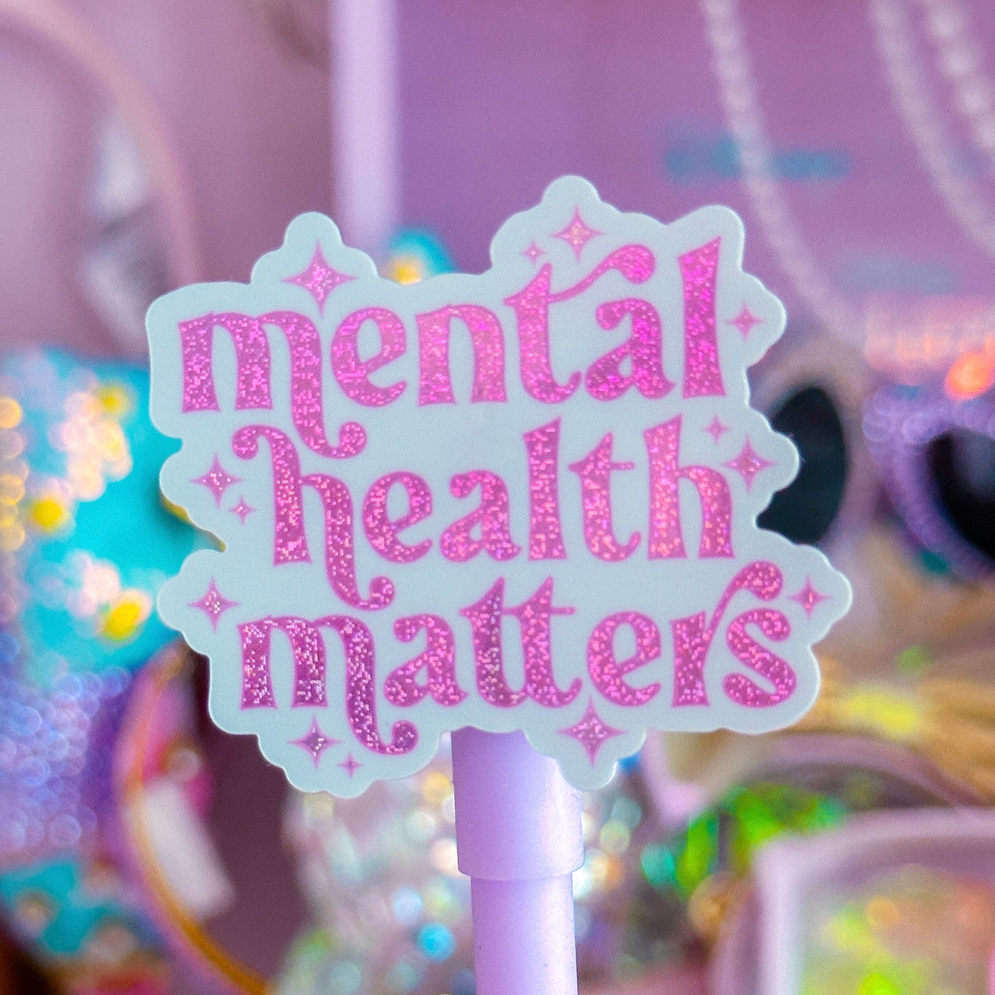 Waterproof Sticker - Mental Health Matters