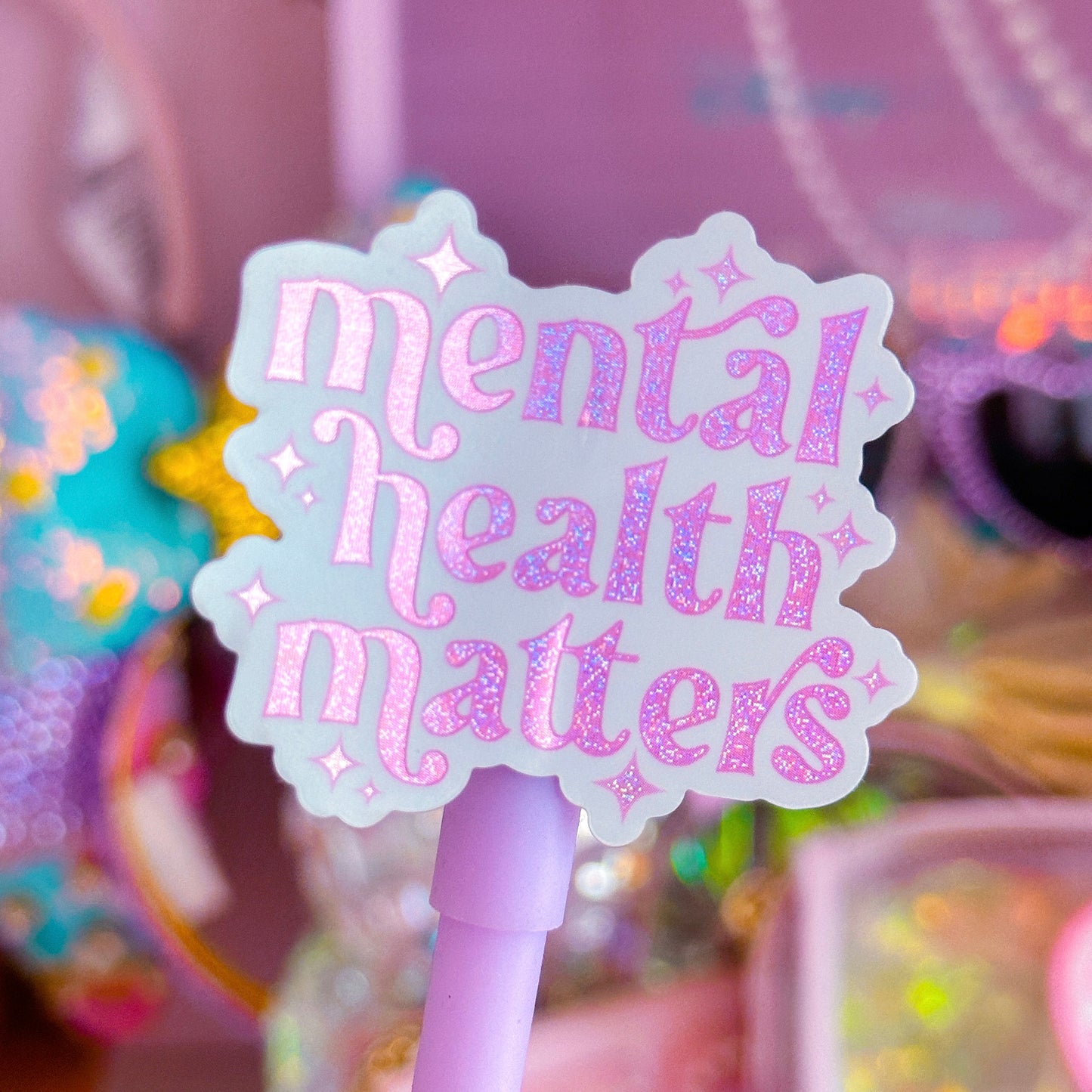 Waterproof Sticker - Mental Health Matters