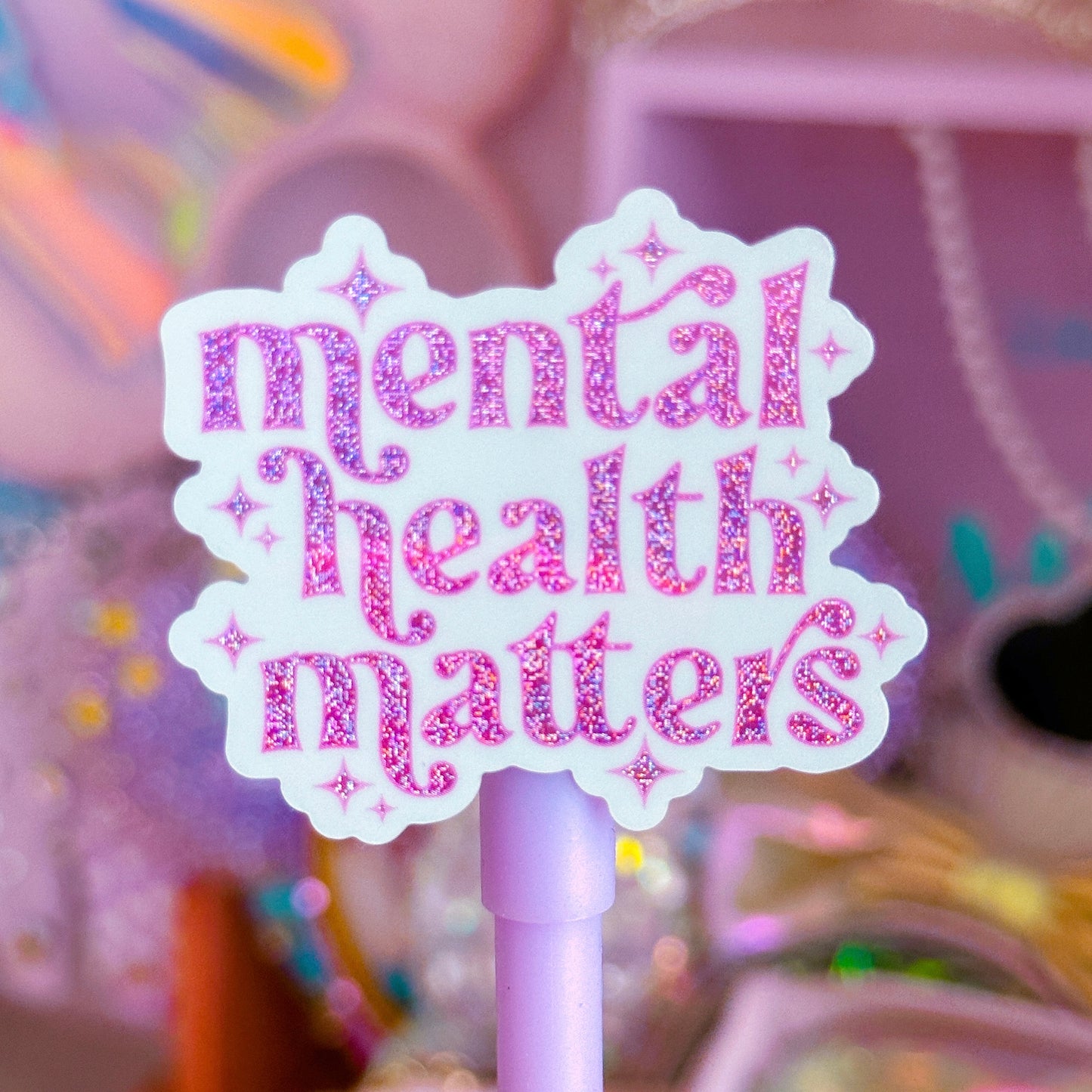 Waterproof Sticker - Mental Health Matters