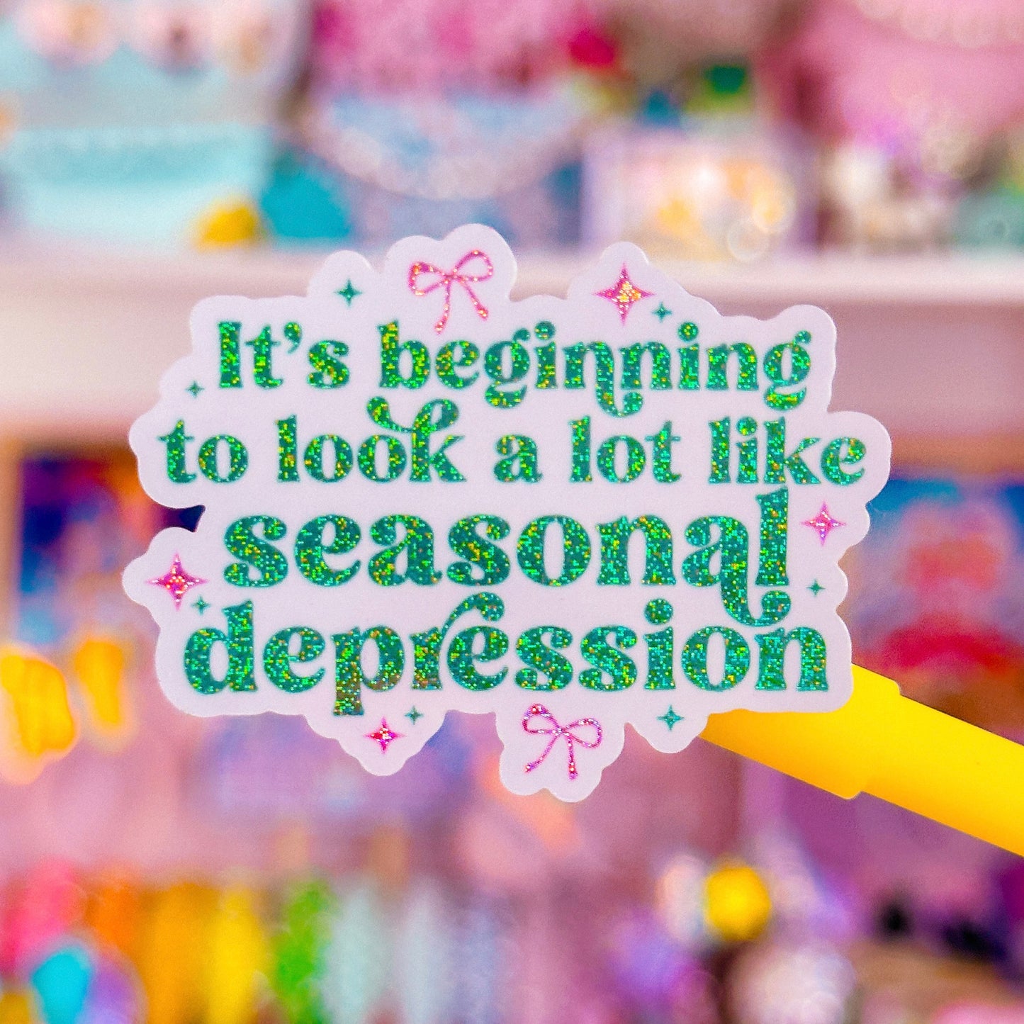 Waterproof Sticker - Seasonal Depression