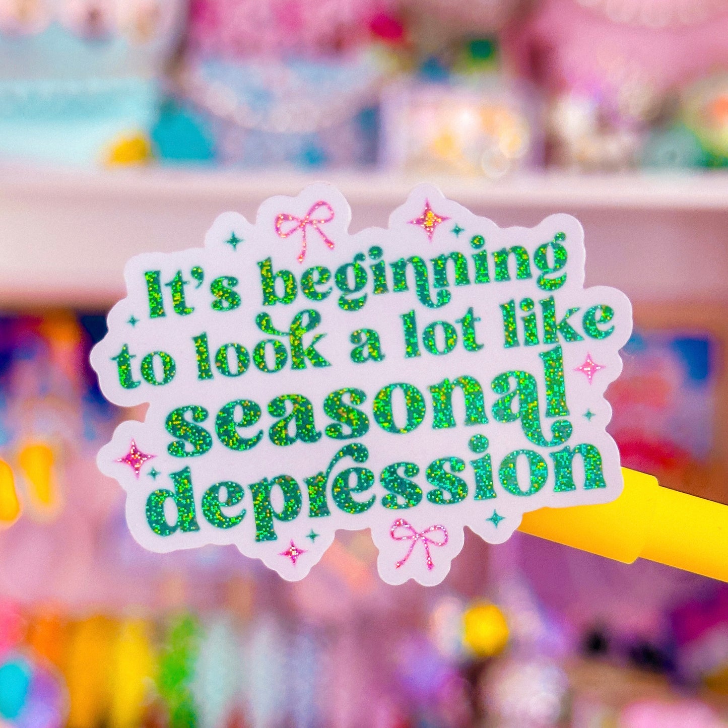 Waterproof Sticker - Seasonal Depression