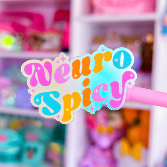 Waterproof Sticker - Neuro Spicy