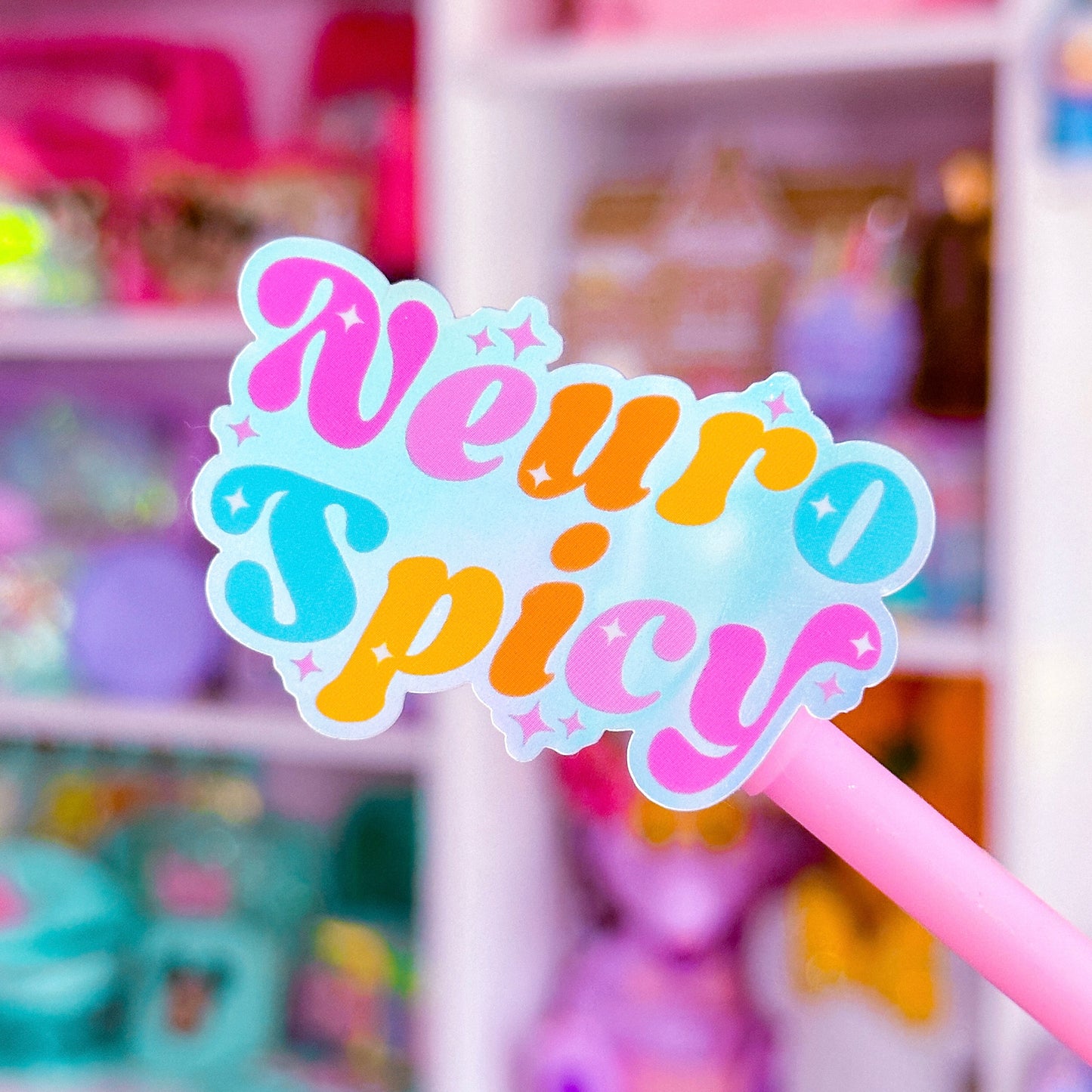 Waterproof Sticker - Neuro Spicy