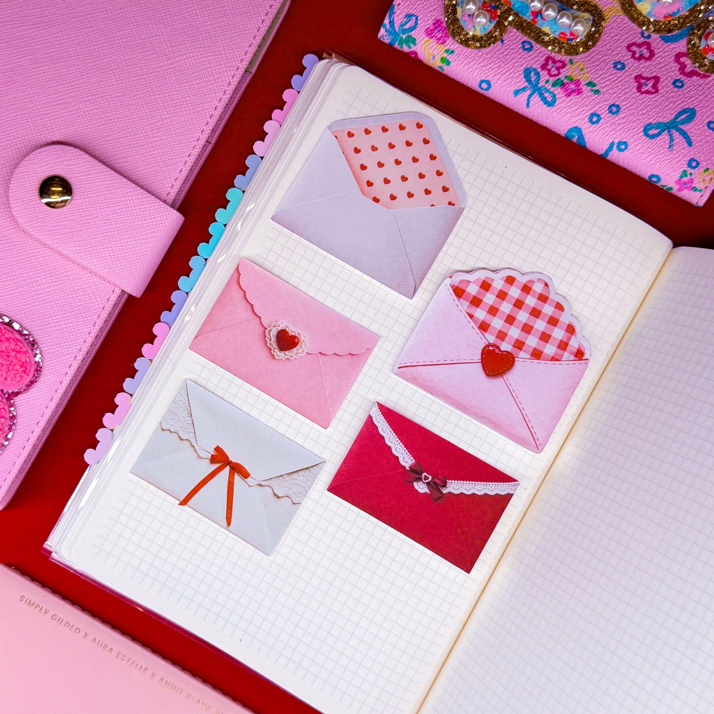 NEW! Journaling Paper Sticker - Lovely Envelope Sticker SET