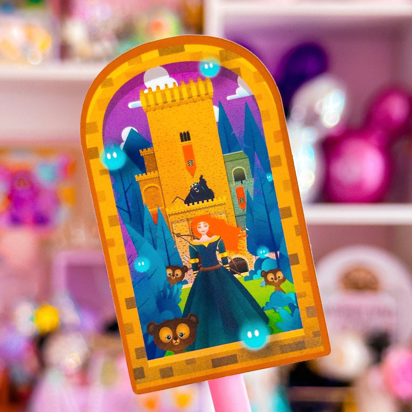 Waterproof Sticker - Castle Window (Merida)