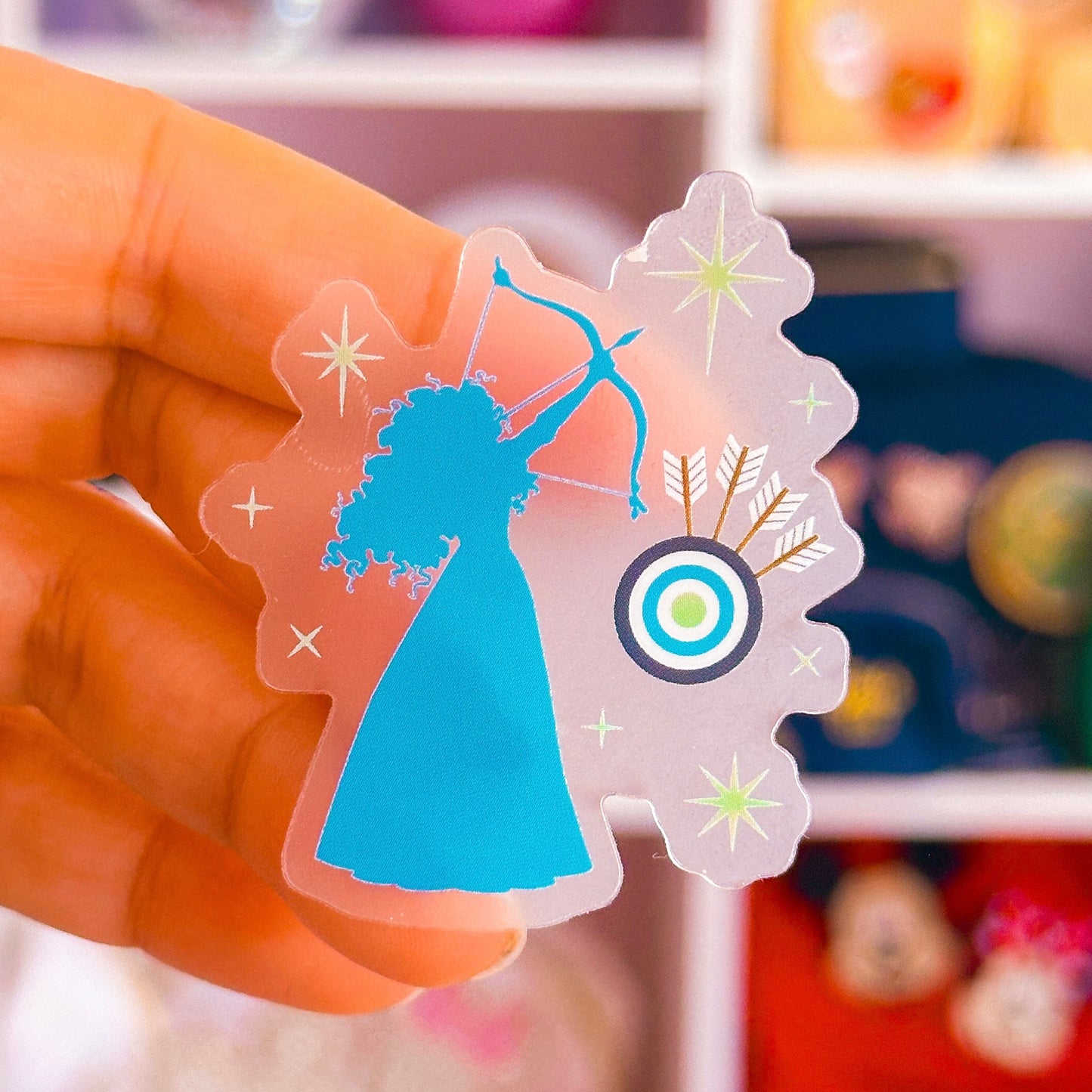 Waterproof Sticker - (Merida) Target Practice