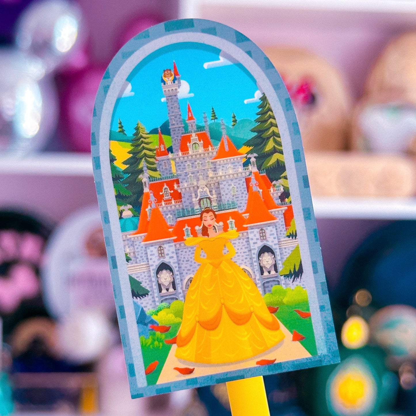 Waterproof Sticker - Castle Window (Belle)