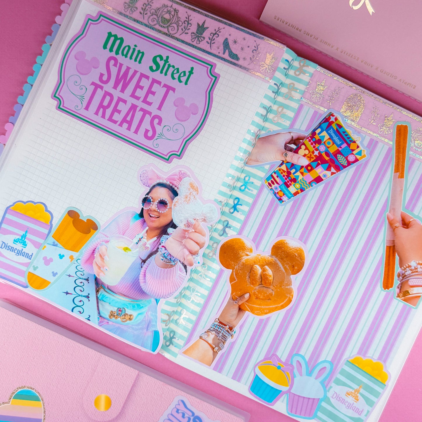 NEW! STICKER SCRAP PACK - Storefronts (Minnie's Flowers)