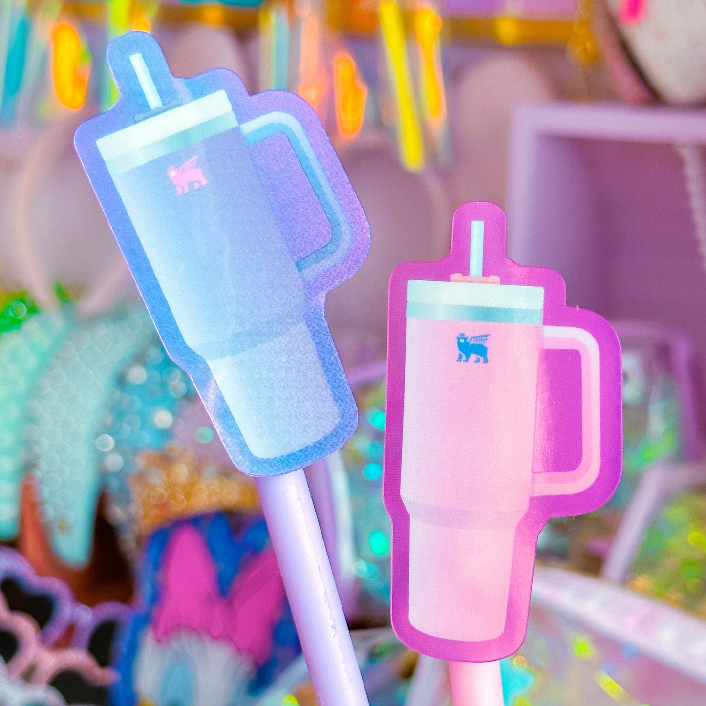 Waterproof Sticker - Water Cups