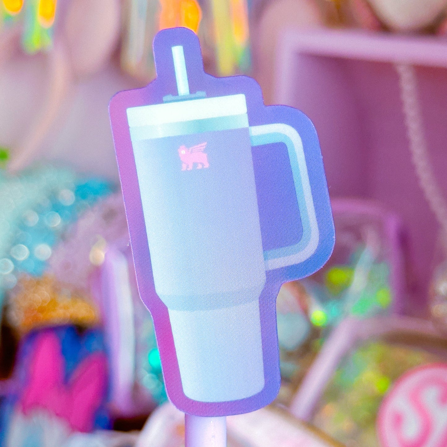 Waterproof Sticker - Water Cups