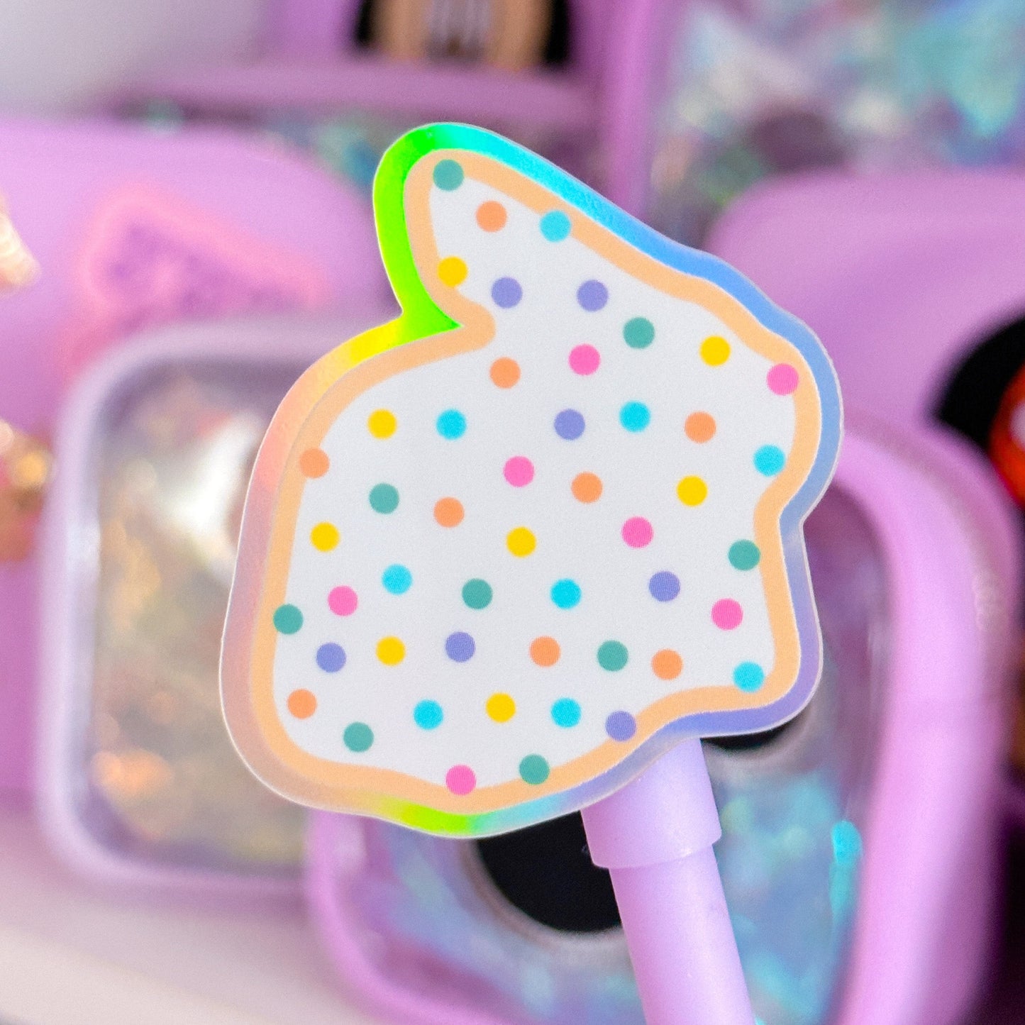 *NEWLY ADDED* Waterproof Sticker - Circus Animal Cookies