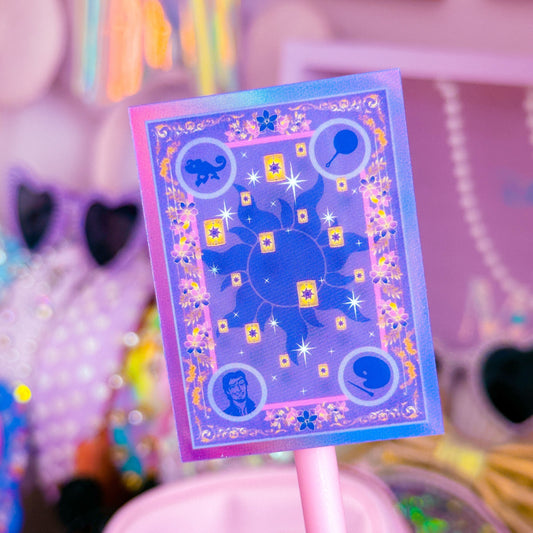 Waterproof Sticker - (Rapunzel) Book Cover