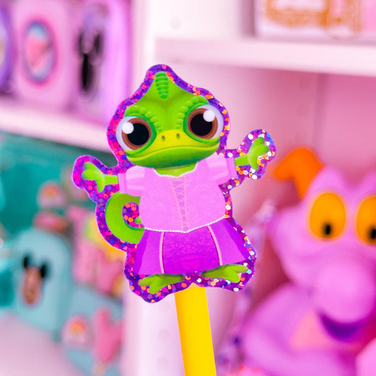 Waterproof Sticker - (Rapunzel) Pascal Dress