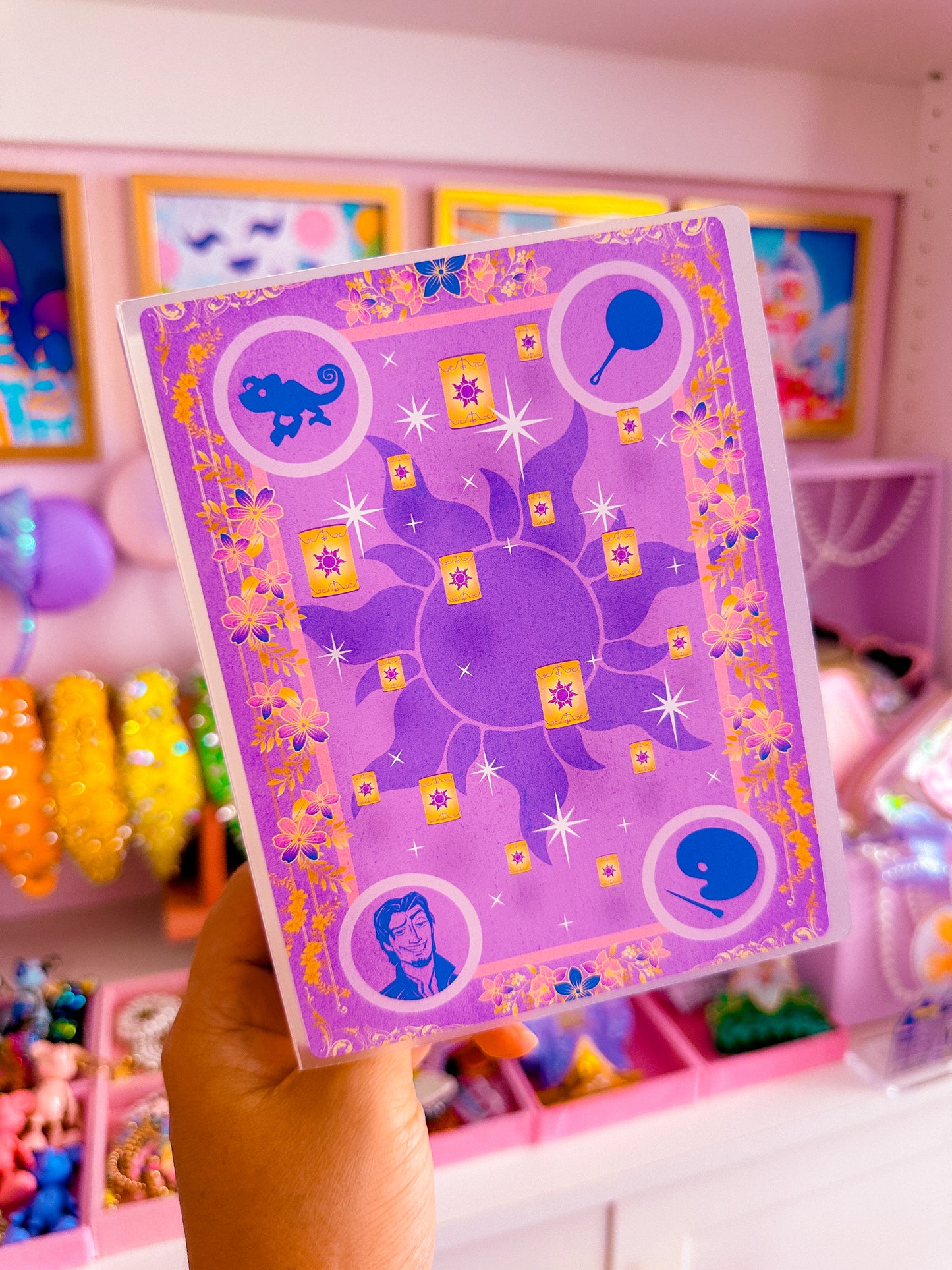 4x6 Sticker / Photo Album - Storybook Cover (Rapunzel)