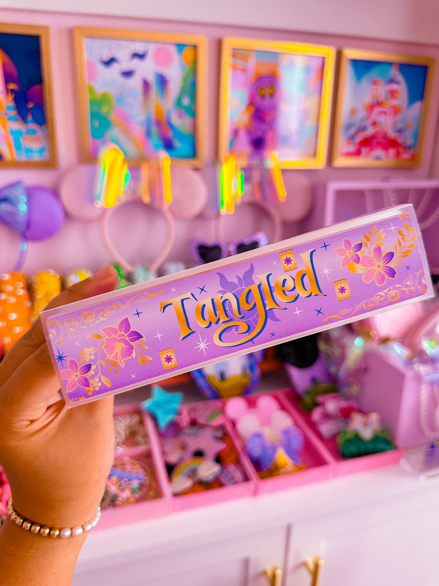 4x6 Sticker / Photo Album - Storybook Cover (Rapunzel)