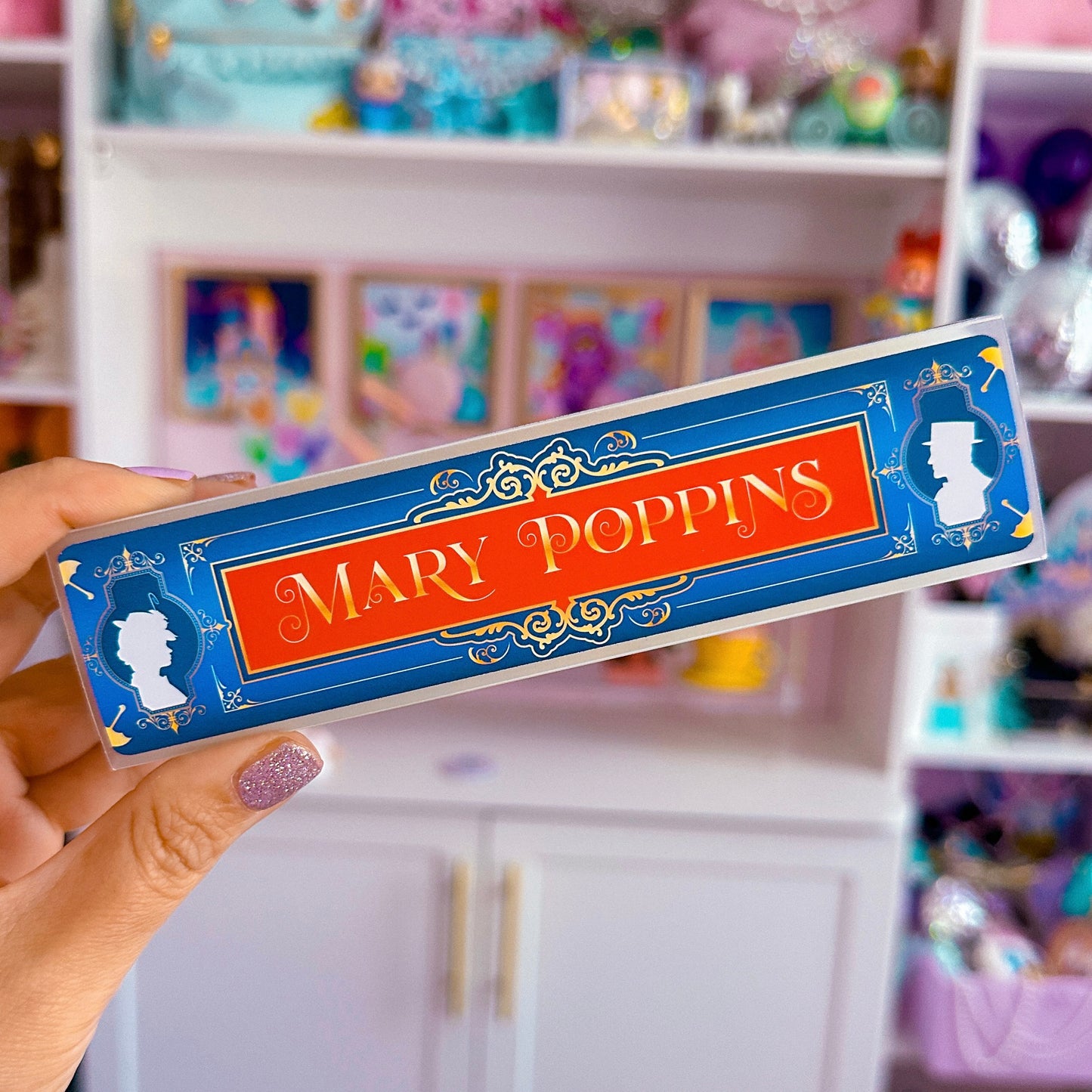 4x6 Sticker / Photo Album - Storybook Cover (Mary Poppins)