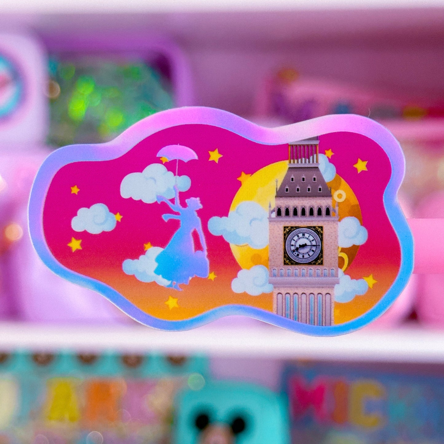 Waterproof Sticker - (Mary Poppins) London Arrival