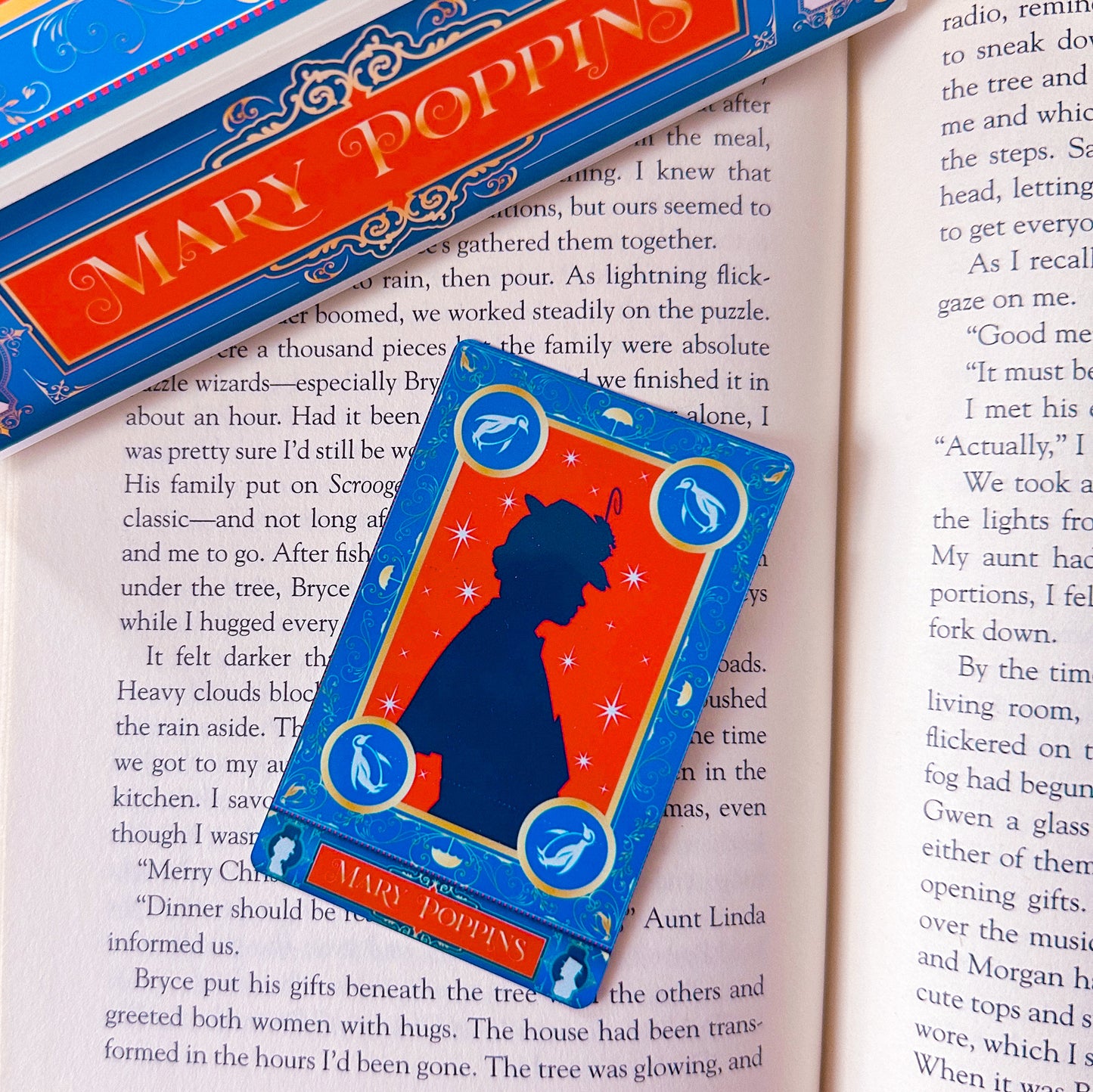 Metal Washi Card - Storybook Cover (Mary Poppins)