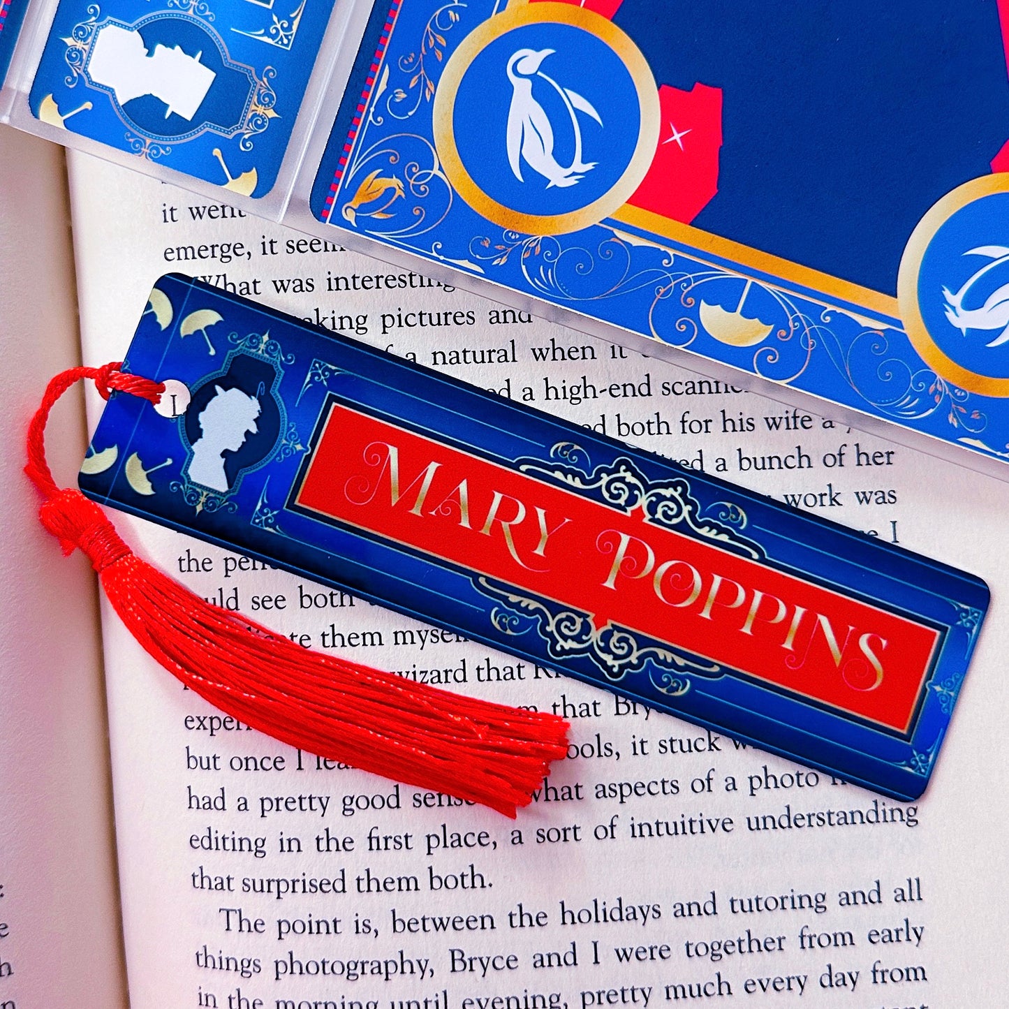 Metal Bookmark - Storybook Book Spine (Mary Poppins)