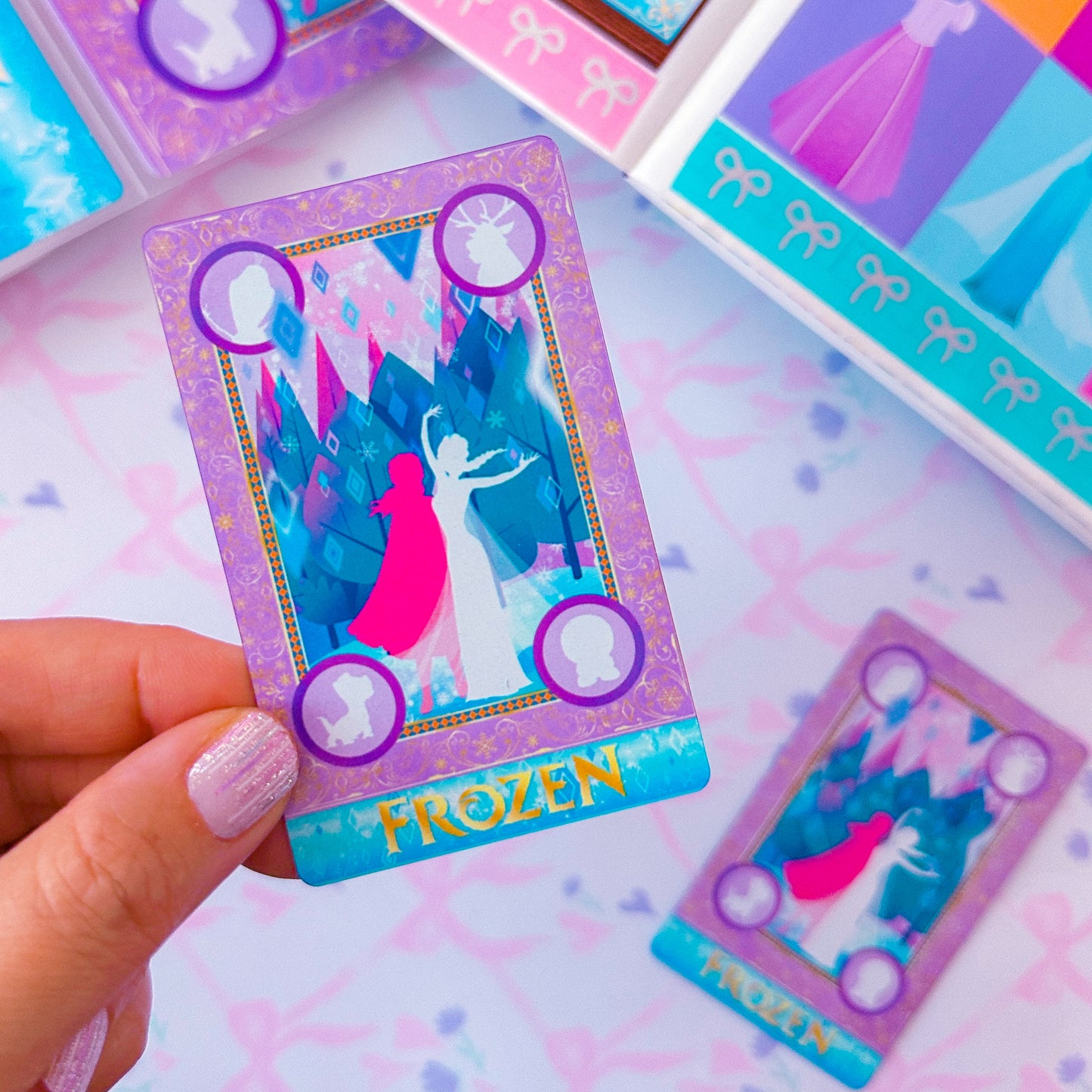 Metal Washi Card - Storybook Cover (Frozen)