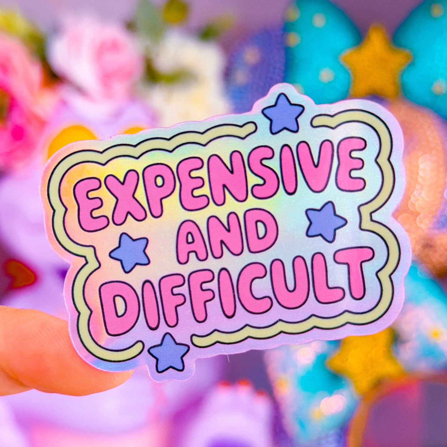 Waterproof Sticker - Expensive & Difficult