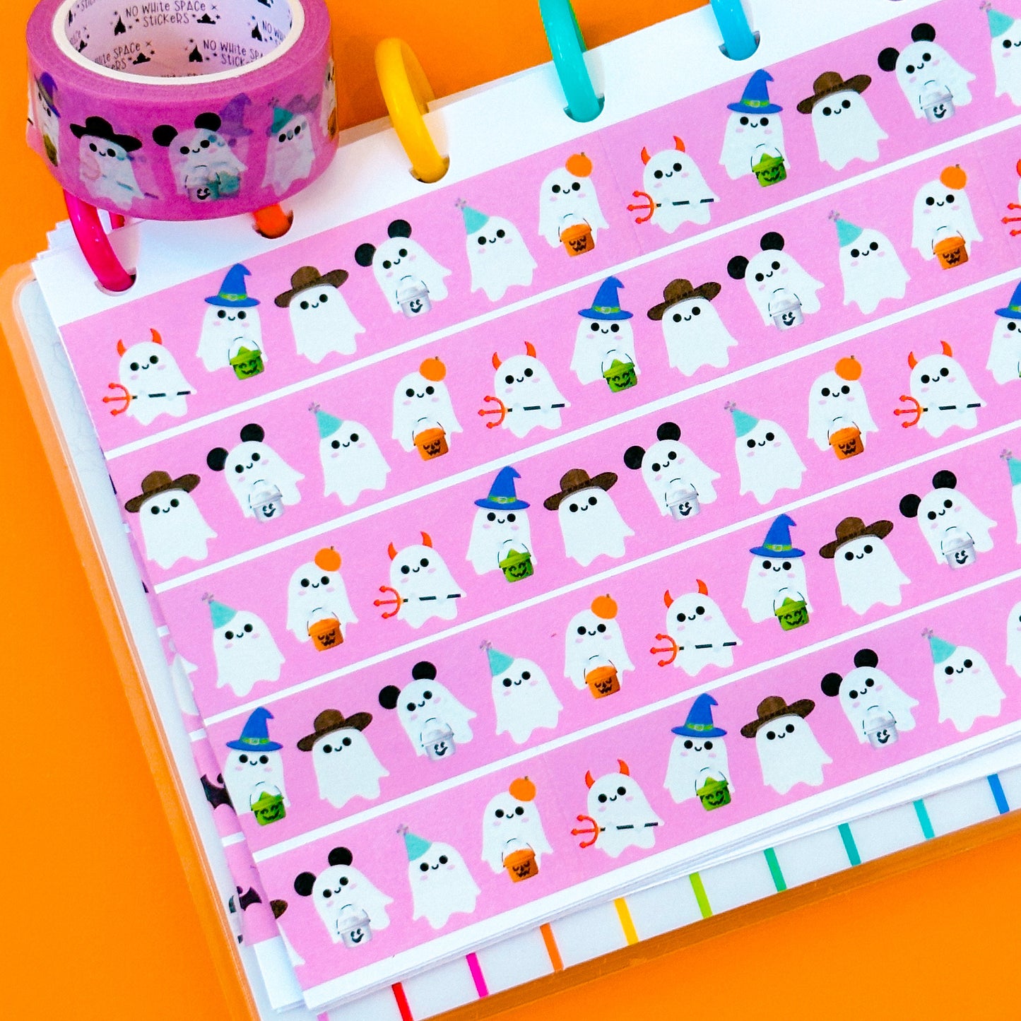 20MM Washi Tape - Happy Ghosts