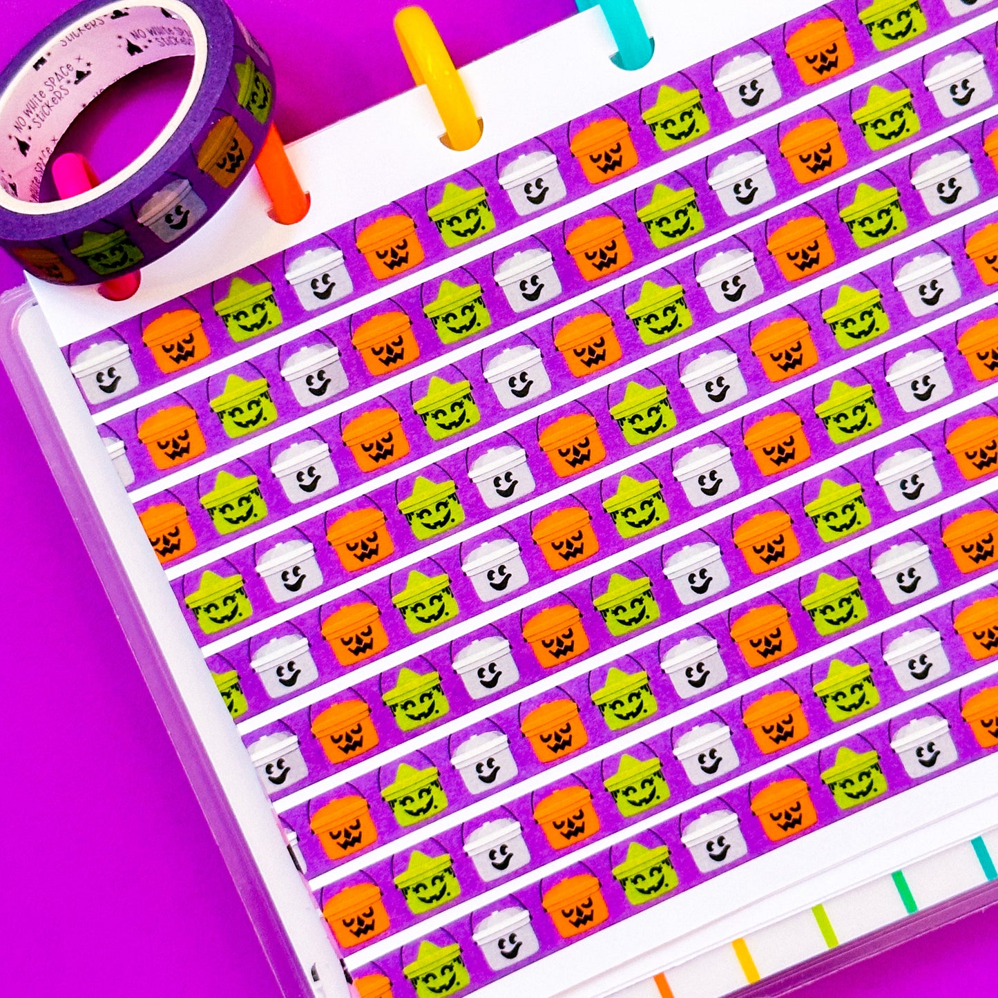 10MM Washi Tape - Halloween Buckets (2022 Reprint)