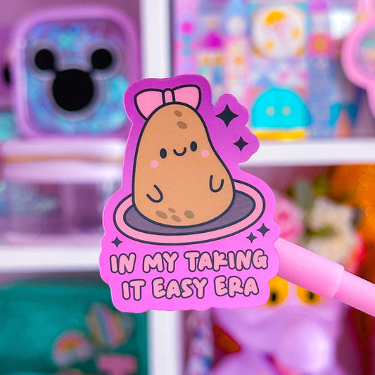 Waterproof Sticker - Cute Potato