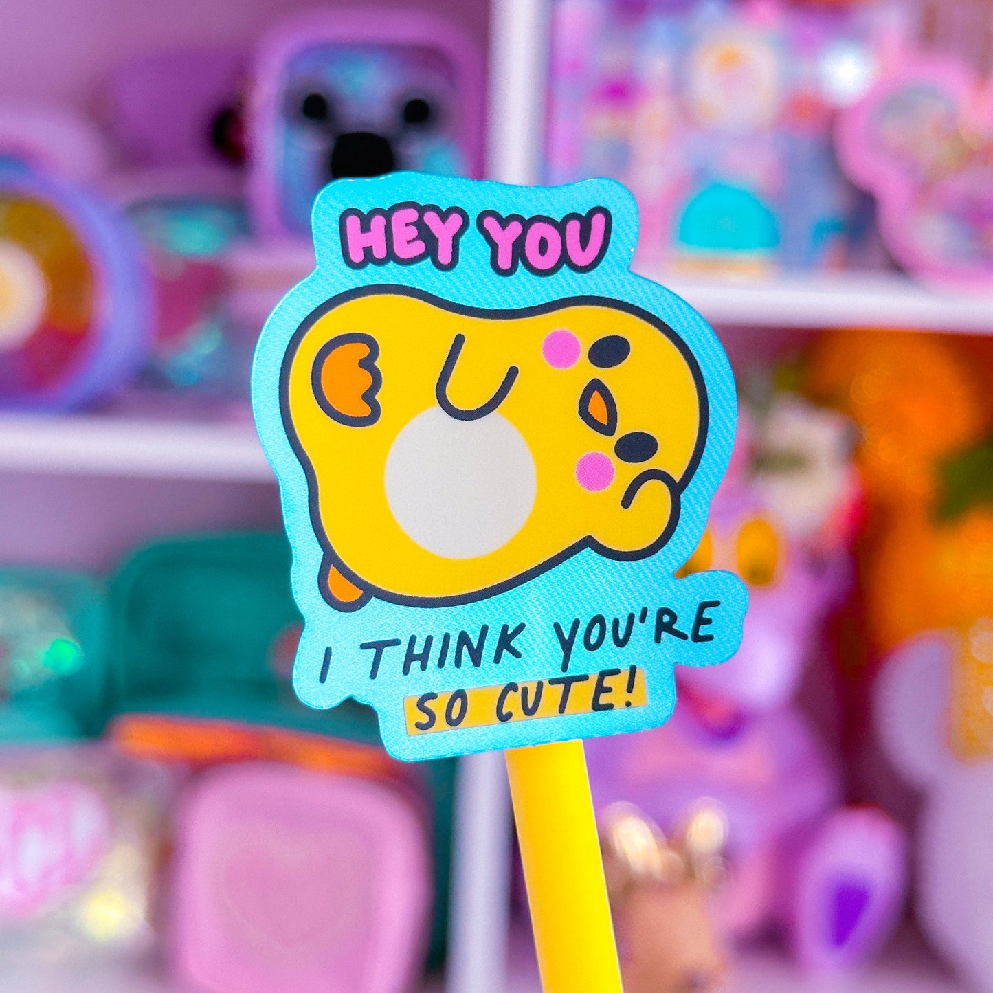 Waterproof Sticker - SO CUTE Ducky