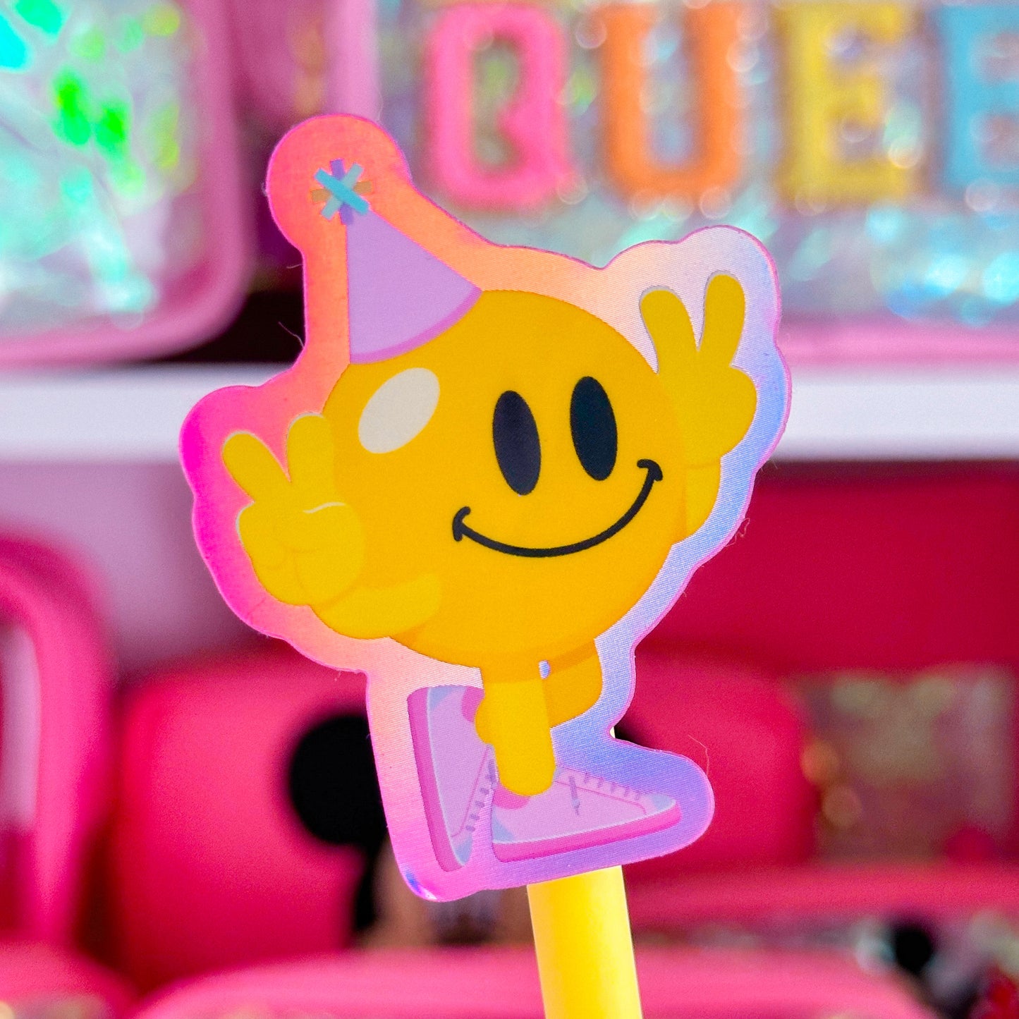 Waterproof Sticker - Birthday Gumball Guy